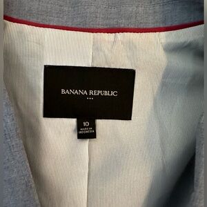 Light blue Banana Republic suit